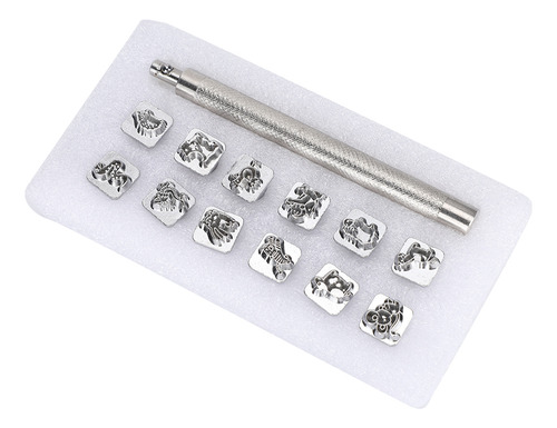 Leather Stamper, Herramienta Perforadora Para Estampado, 12