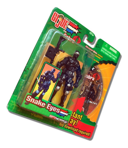 Snake Eyes Spytroops Gi Joe Vs Cobra Instant Cd-romm