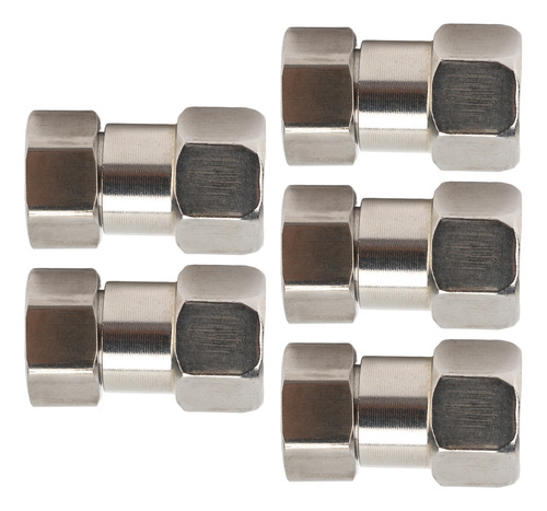 Accesorios De Fontanería, 5 Piezas, Acero Inoxidable, Hembra