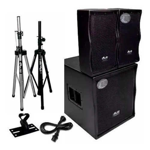 Combo Gbr Array 2 Bafles 10 Sub 18 + 2 Trípodes + Cuotas