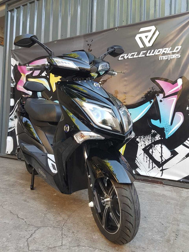 Moto Electrica Sunra Hawk Gel 3000w Llevala Ya Con Casco