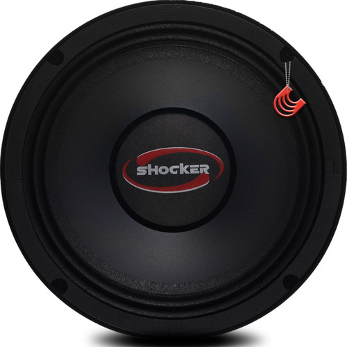 Alto Falante 8 Pol Shocker Sh 508 250w Rms 8ohms Ultravox Cor Preto