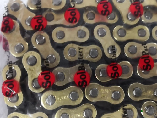 Imagen 3 de 3 de Cadena 428x132 Reforzada Solchain Gn125 En125 Horse150 Moto