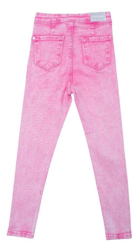 Jeans High Fit Fucsia Pillin