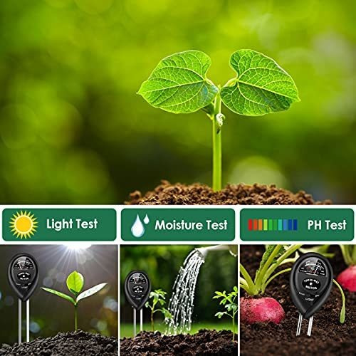 Imagen 6 de 7 de Herramientas Para Bonsai Yimusen Medidor De Humedad Del Suel