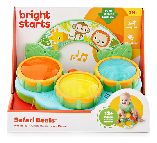 Bright Starts Interactivo Musical De Tambores Con Luces