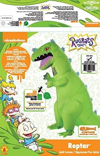 Rubies Mens Rugrats Reptar Disfraces De Tamaño Adulto, Como