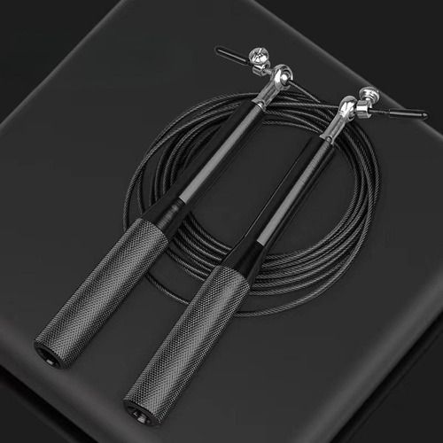 Cuerda Para Saltar Cuerda Para Saltar De Velocidad Negro