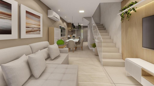 Sobrado Geminado No Bom Retiro Com 2 Quartos Para Venda, 95 M² - Kr926