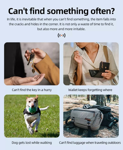 Imagen 4 de 5 de Dispositivo Antiperdida Bluetooth / Llaves Bolsos Mascotas