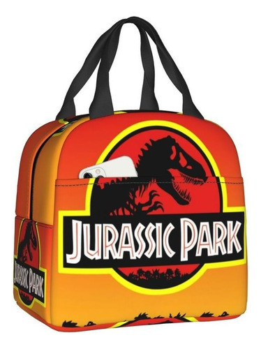 Logotipo Personalizado De Jurassic Park En Bolsa De Almuerzo