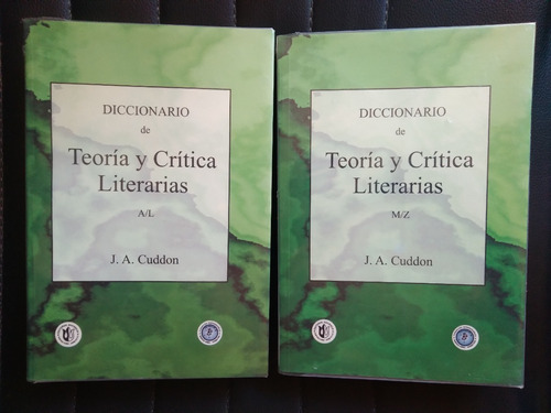 Diccionario De Teoría Y Crítica Literarias J A Cuddon 2tomos