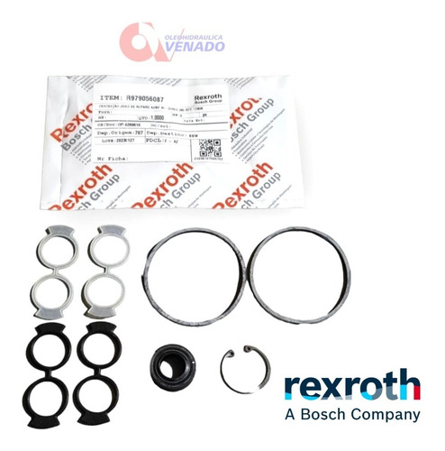 Kit Reparacion Motor Hidráulico Rexroth Azmf Gherbezza 