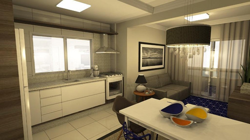 Apartamento Novo Com 02 Dormitórios E Sacada Com Churrasqueira. - Ap2975