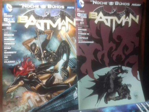 Batman: La Noche De Los Buhos. Revistas Del 6 Al 10. Ecc