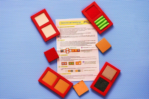Juegos Dominó Texturas Interactivo Aprendizaje En Grupo Niño