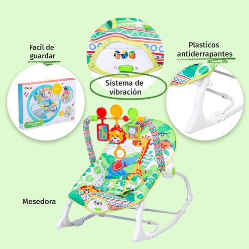 Bouncer Mecedora Plegable Para Bebé Rocker