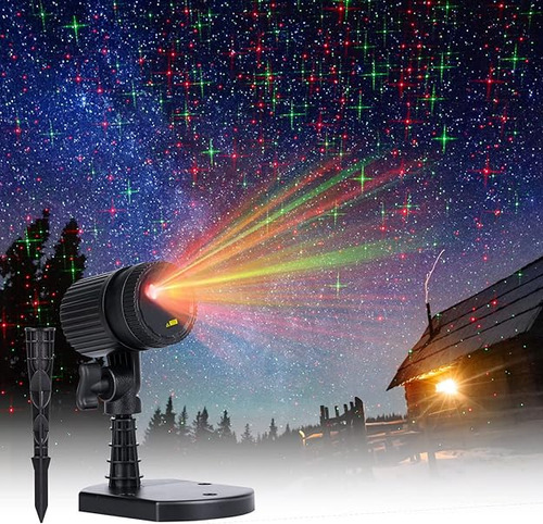 Proyector De Navidad Luces Laser Para Exteriores Luz De Proy