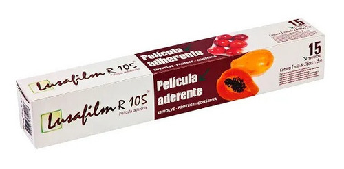 Imagem 2 de 2 de Filme Pvc Plastico 28cm X 15m - Lusafilm