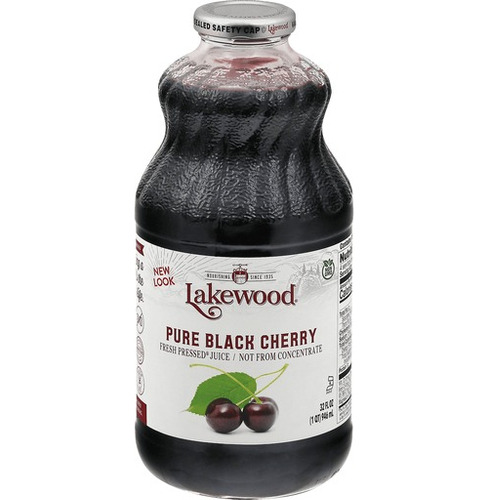 Jugo Cereza Negra Pura Orgánica Lakewood 946ml