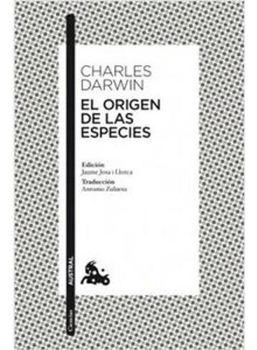 Libro El Origen De Las Especies Charles Darwin