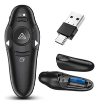 Comprar 2 En 1 Usb Tipo C Presentación Clicker Presentador Clicker C