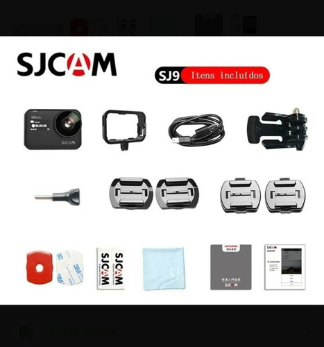 Sjcam Sj9 Strike Com Microfone Externo Original Dudacell
