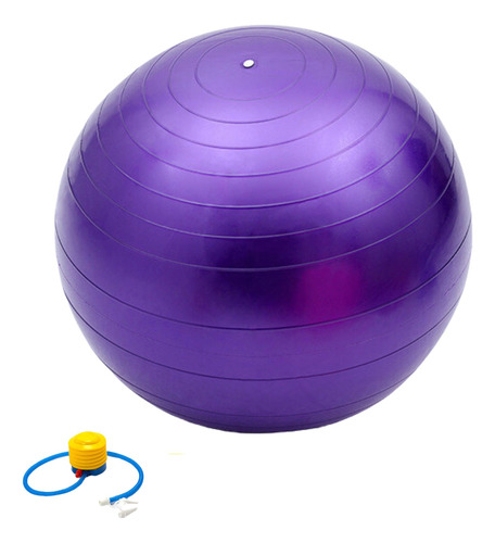 Pelota De Yoga 65cm De Diámetro Con Inflador