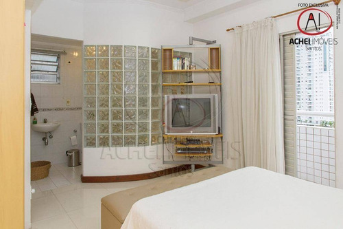 Imagem 21 de 30 de Apartamento Com 2 Dormitórios, 2 Suítes, 3 Banheiros E 1 Vaga Coletiva Suficiente À Venda, 92 M² Por R$ 535.000 - Boqueirão - Santos/sp - Ap10536