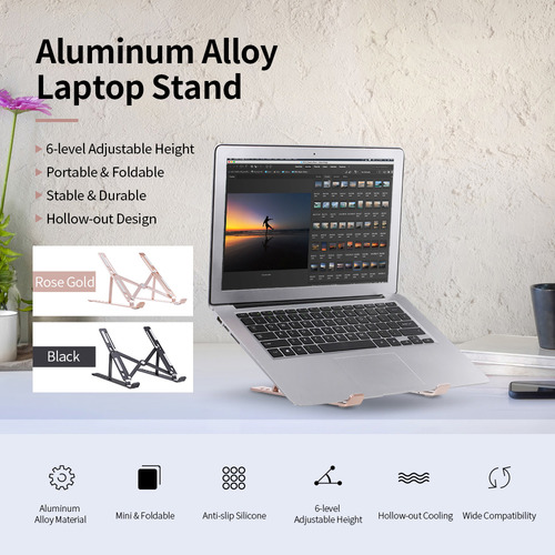 Soporte Para Computadora Portátil Ajustable De 6 Niveles, Do