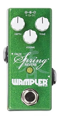 Pedal Wampler Para Guitarra Efecto Retardo Color Rojo