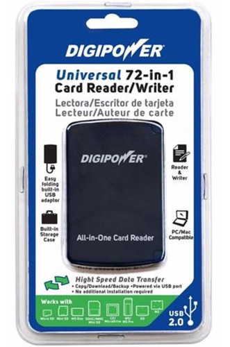 Lector De Tarjetas Digipower Reader Multi Slot W/ 6