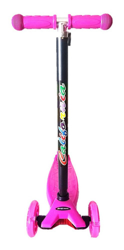 Imagen 7 de 10 de Monopatin Infantil C/ Luz 3 Ruedas Sop/60kg Cod 382 Bigshop