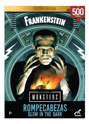 Rompecabezas Edición Limitada Monstruos Frankenstein 500 Pzs