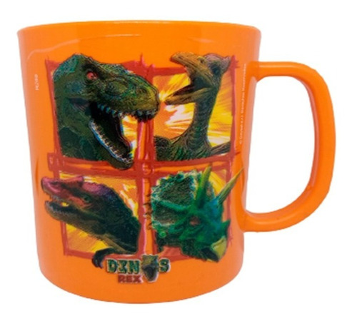 Taza Plástico Infantil Dinosaurios