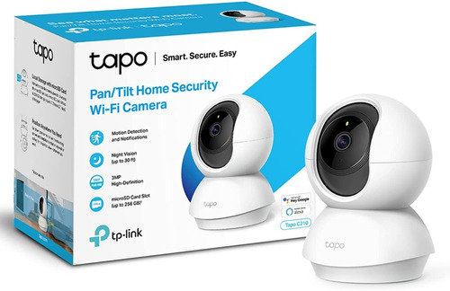 Câmera Wi-fi Ip Tp-link Tapo C210 Resolução 3mp Full Hd