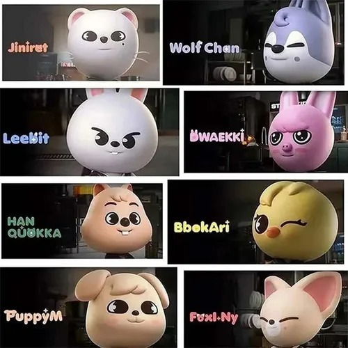 21cm Stray Kids Skzoo Plush Doll Children Girlfriend Gifts