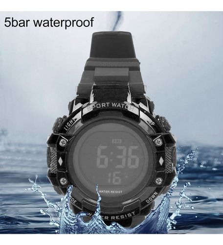 Reloj Electrónico Deportivo Con Retroiluminación De Pantalla