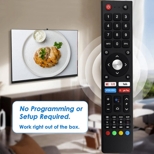 . Substitua O Controle Remoto Para Chiq Smart 4k Uhd L32h7n