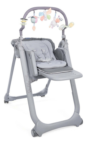 Silla De Comer Polly Magic Relax Highchair Chicco Maternelle Color Graphite Graphite