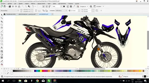 Venta De Calcomanías Personalizada Xtz150