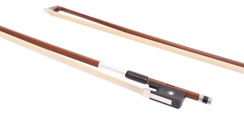 Viola Basic Pernambuco 4/4 Octagonal Arco Nuez Ébano Plata