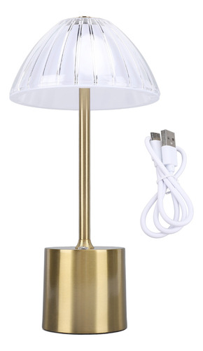 Escritorio Led De Cristal, 3 Colores, Regulable, 2000 Mah