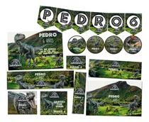 Comprar Kit Imprimible Jurassic World Dinosaurios Textos Editables