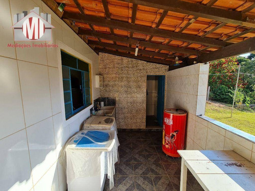 Imagem 13 de 30 de Ótima Chácara, Com 3 Dormitórios, Campinho De Futebol, Pomar, Horta, Bem Localizada, À Venda, 4400 M² Por R$ 360.000 - Rural - Socorro/sp - Ch0972