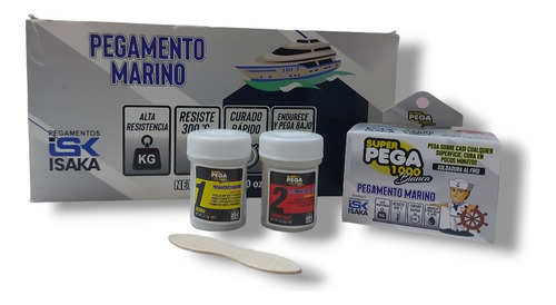 Super Pega Marina Soldadura Al Frio (caja 18kits)