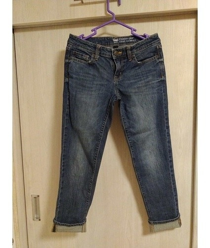 Pantalón Jeans Gap De Mujer 3/4 Para El Verano 