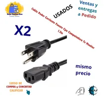 Comprar Cable Poder Corriente Fuente Cpu Computadora Tv Monitor 1.2m