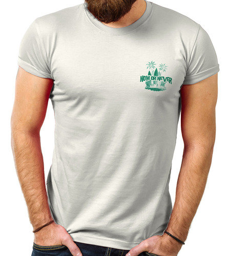 Remera Surf Playa Y Tablas - Algodón Estampada 2030/3