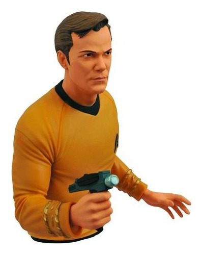 Capitão Kirk Bust Bank - Cofre - Star Trek - Diamond Toys